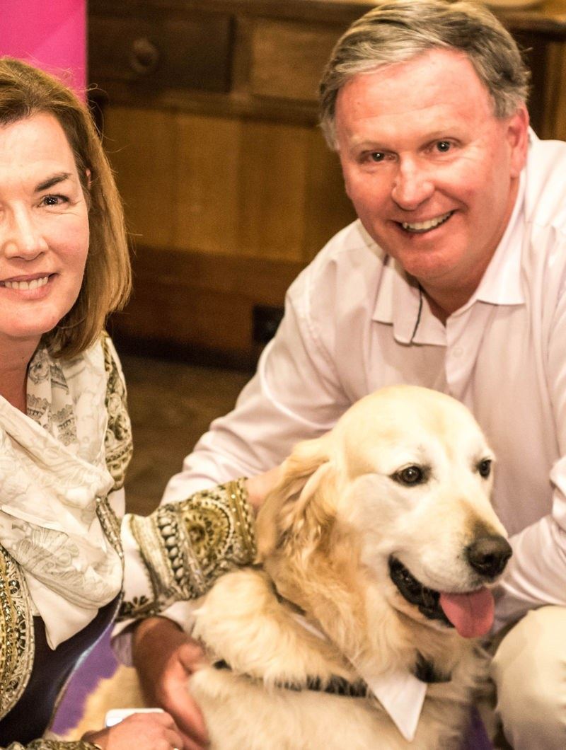 John Durbridge, Vice President of the PAWS Pet Therapy committee