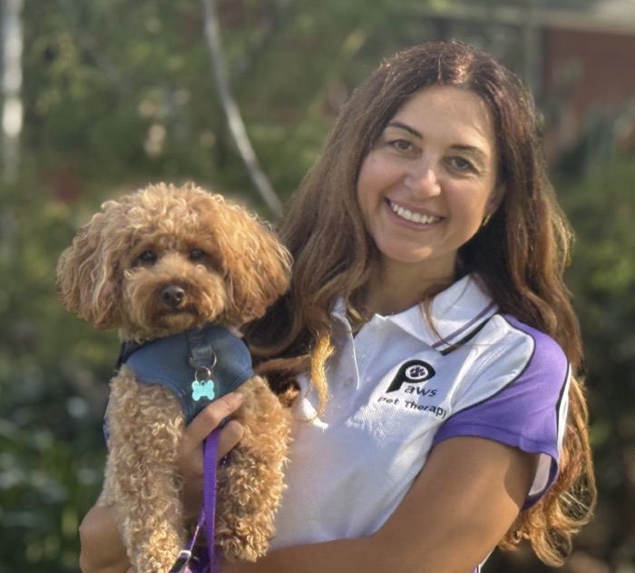 Biljana & Pixie, a PAWS volunteer team