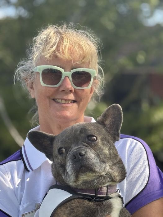 Heather & Freya, a PAWS volunteer team