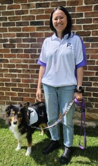 Jia & Vic, a PAWS volunteer team
