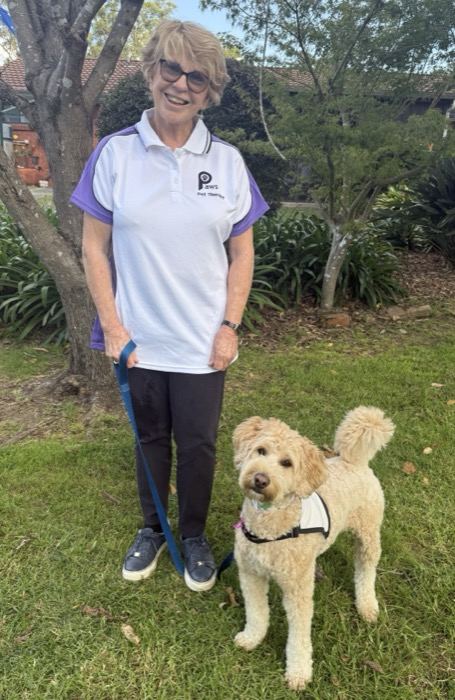 Julie & Molly, a PAWS volunteer team