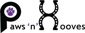 PAWS'n'Hooves program logo